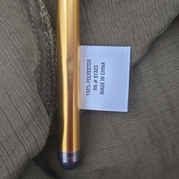 SAM AND JESS BRAND WOMEN'S JUNIOR OLIVE GREEN COLD SHOULDER TOP SIZE SMALL - Picture 11 of 16